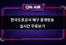 한국도로공사 배구 경기일정 중계방송 실시간 무료보기