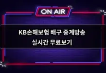 KB손해보험 배구 경기일정 중계방송 실시간 무료보기